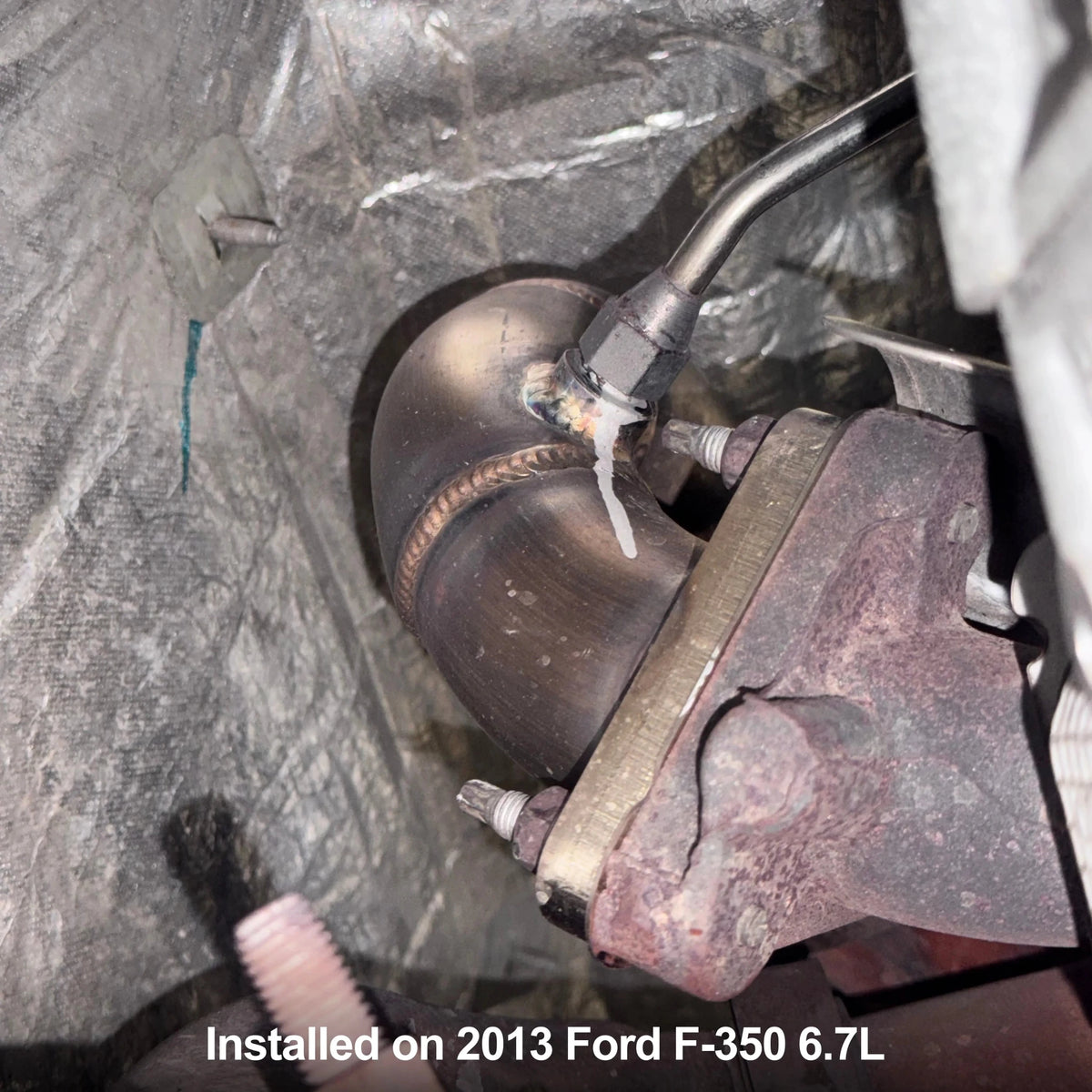 PPE 316119511 High-Flow Up-Pipes (2011-2014, 2011-2016 Cab & Chassis 6.7L PowerStroke) - Southern Diesel Supply