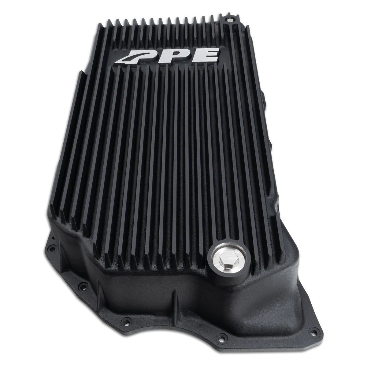 PPE Heavy - Duty Cast Aluminum 10L1000 Deep Transmission Pan (2020 - 2026 6.6L Duramax) - Southern Diesel Supply