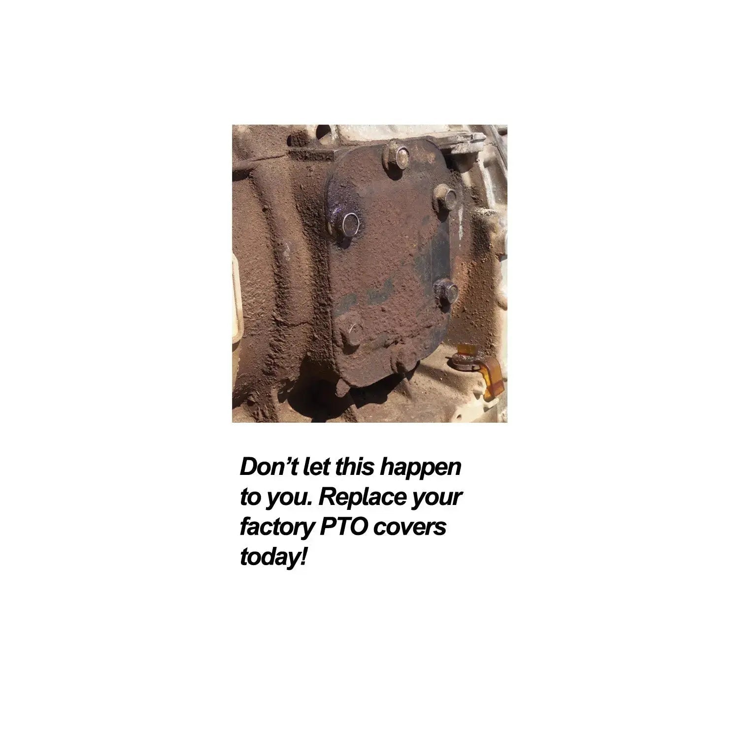 PPE Heavy-Duty Cast Aluminum PTO Side Plate Cover (2017-2019 6.6L Duramax) - Southern Diesel Supply