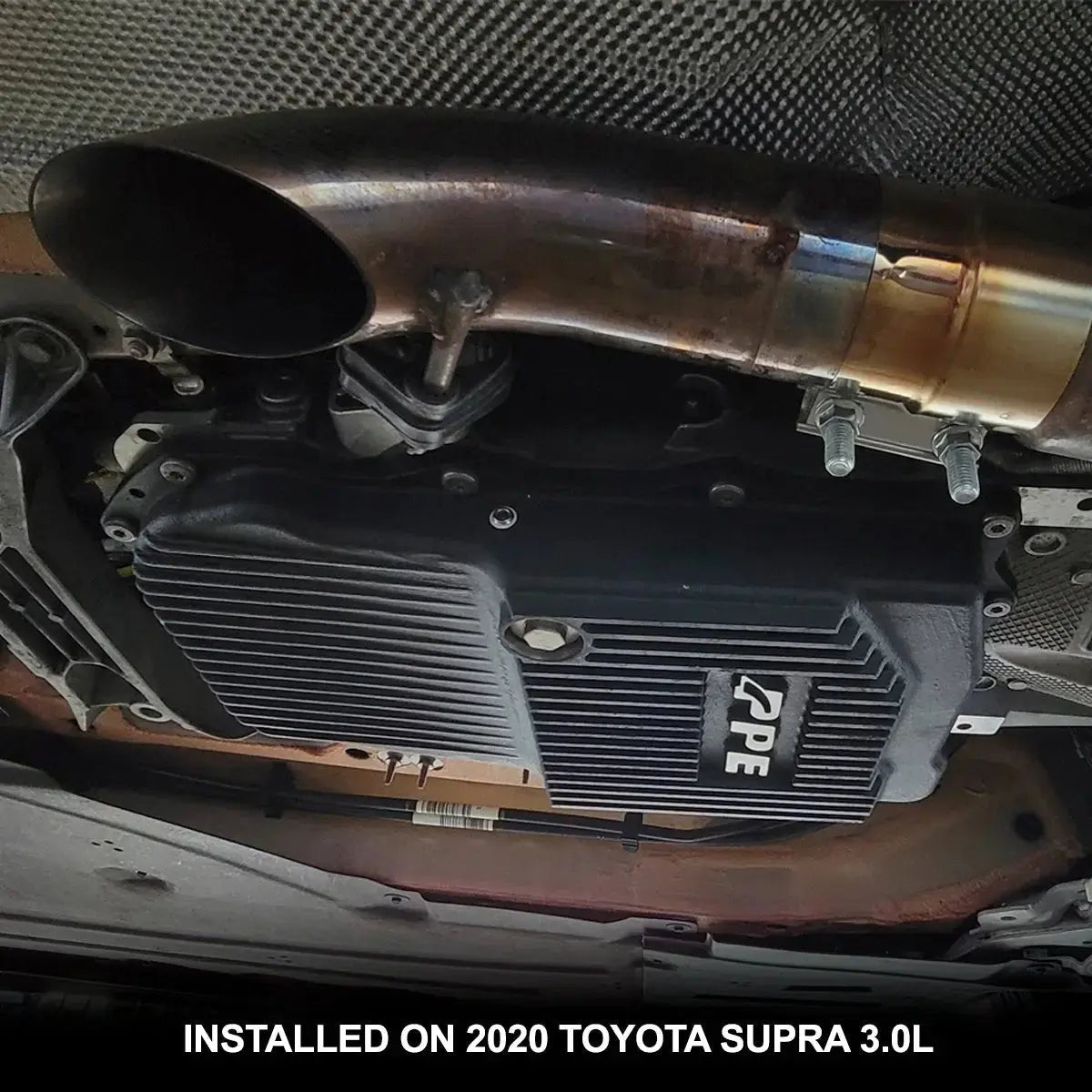 PPE Heavy - Duty Cast Aluminum ZF 8 Speed Transmission Pan (2014 - 2023 3.0L Cummins) - Southern Diesel Supply