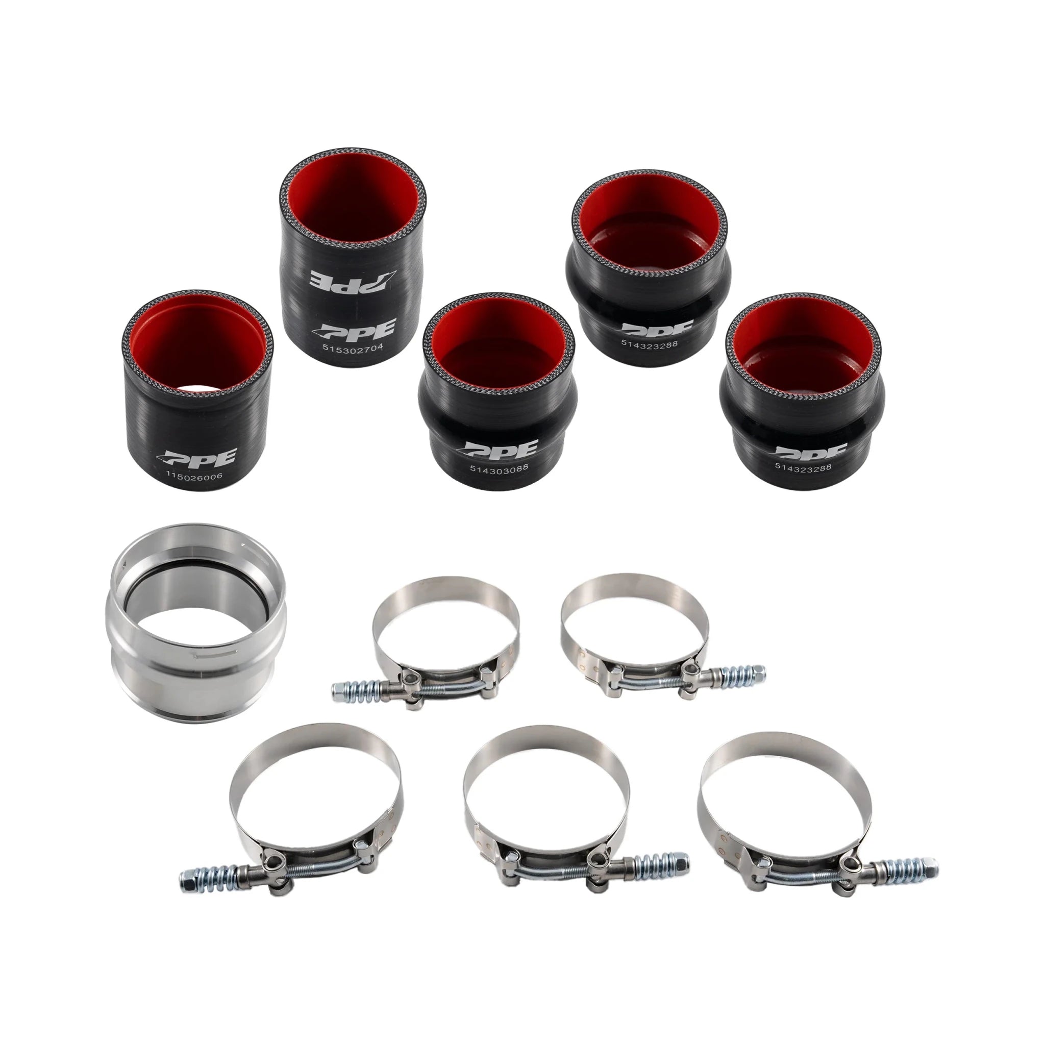 PPE Hot & Cold Side Intercooler Pipe Kit (2017 - 2019 Duramax) - Southern Diesel Supply