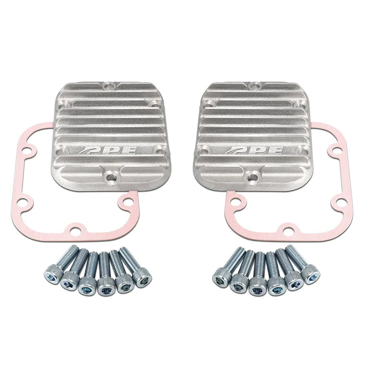 PPE Raw Heavy Duty PTO Side Plate Covers (2001-2016 6.6L Duramax) - Southern Diesel Supply