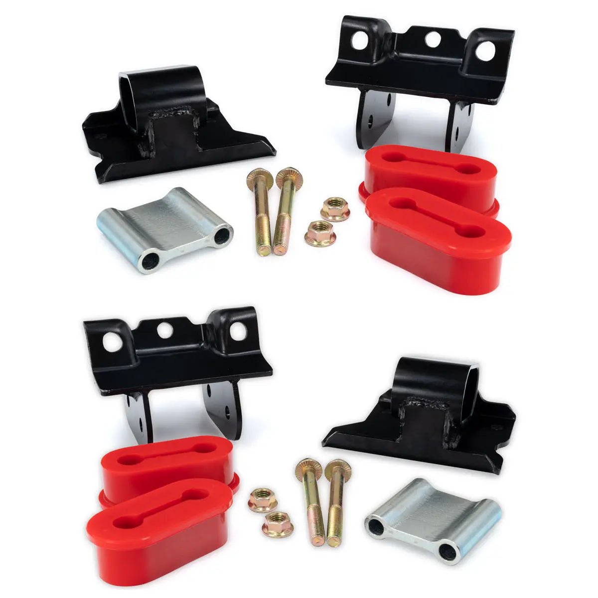 PPE Silicone Bushing Engine Mount Kit (2001 - 2010 Duramax) - Southern Diesel Supply