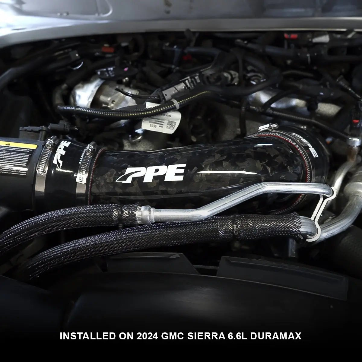 PPE Zilla Carbon Fiber Turbo Inlet Tube (2020-2026 6.6L Duramax) - Southern Diesel Supply