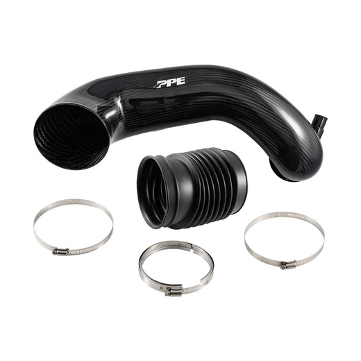 PPE Zilla Carbon Fiber Turbo Inlet Upgrade Kit (2006-2010 6.6L Duramax)