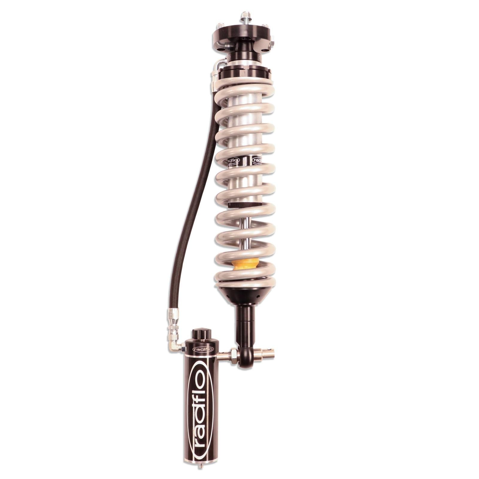 Radflo 2021+ Ford Bronco - Radflo Suspension OE Replacement 2.5" Diameter Front Coil Overs with Remote Reservoirs and Adjusters, Extended Travel fo... - Southern Diesel Supply