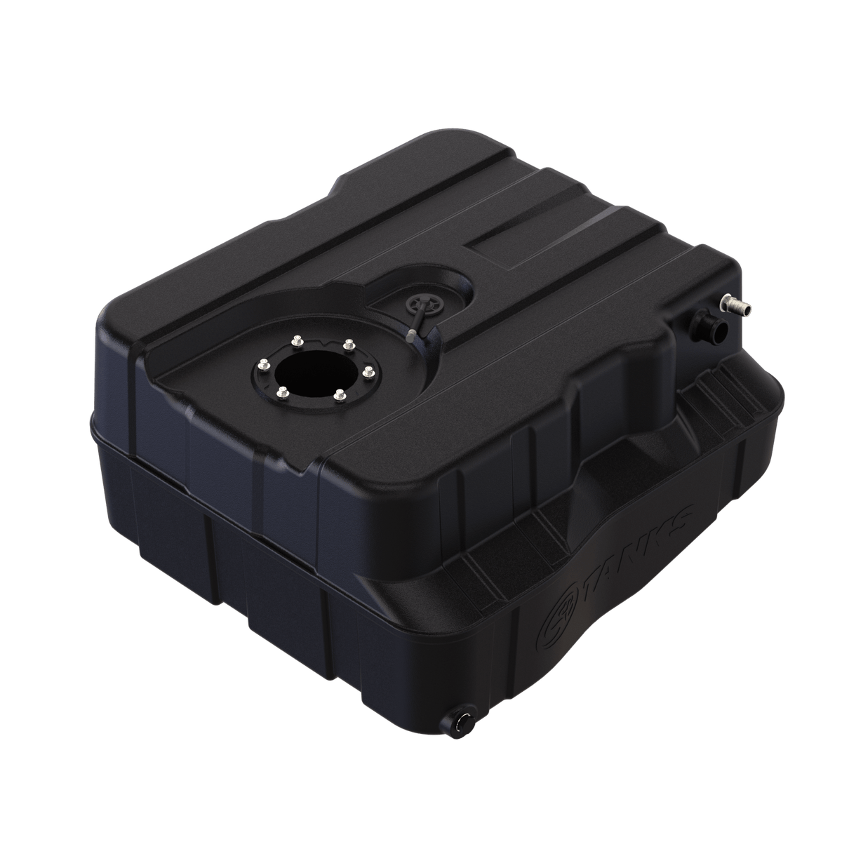 S&B 10-1002-1 40 Gallon, After Axle, Replacement Fuel Tank 2000-10 Ford Powerstroke 7.3L, 6.0L, 6.4L Cab Chassis - Southern Diesel Supply