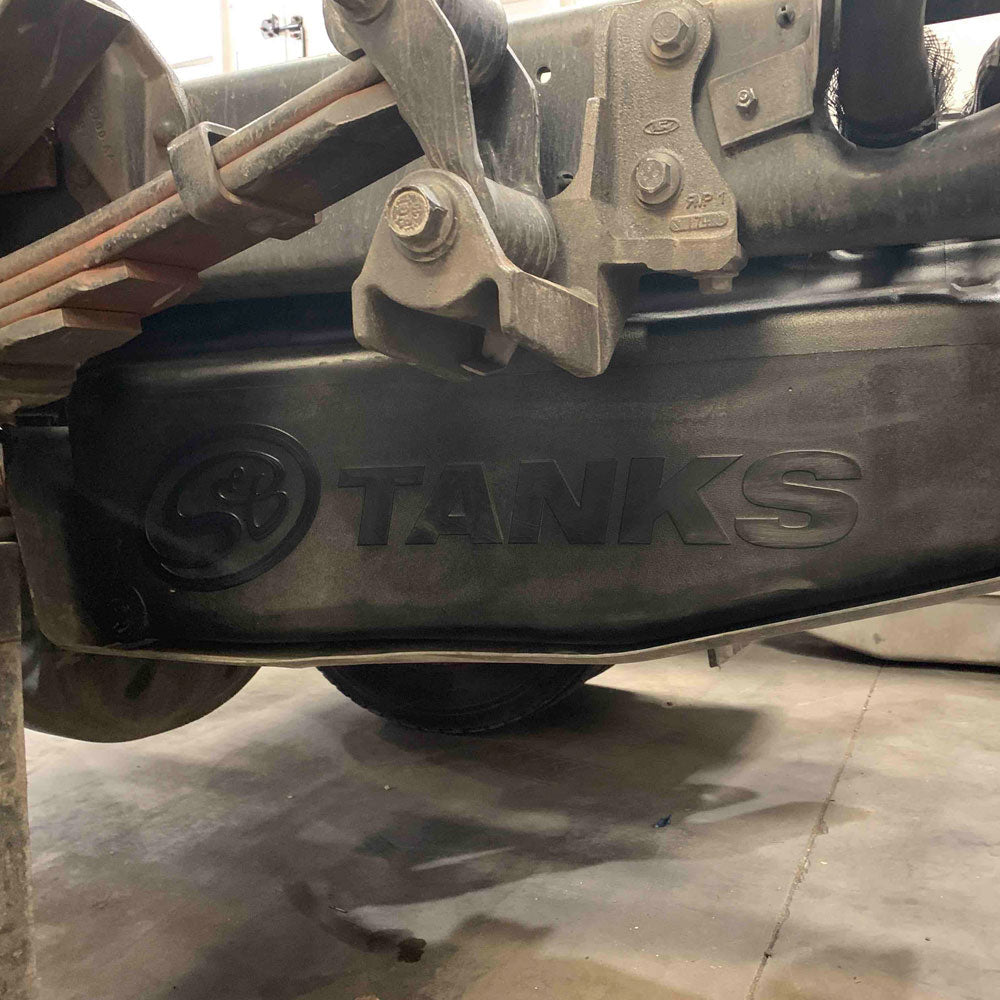 S&B 10-1002-1 40 Gallon, After Axle, Replacement Fuel Tank 2000-10 Ford Powerstroke 7.3L, 6.0L, 6.4L Cab Chassis - Southern Diesel Supply