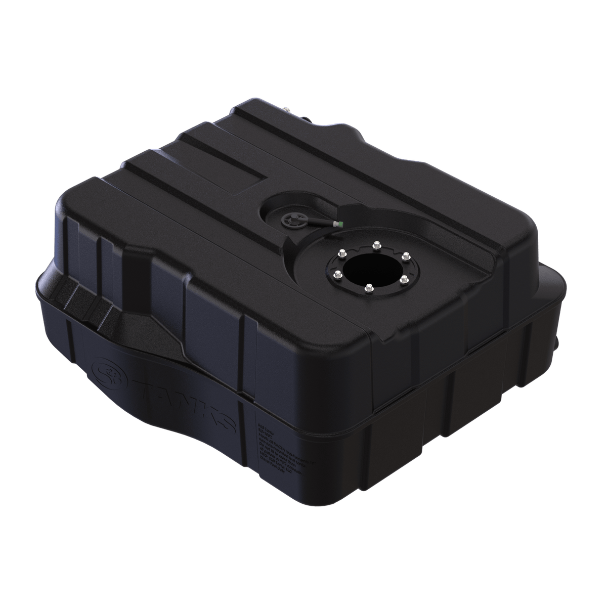 S&B 10-1002-1 40 Gallon, After Axle, Replacement Fuel Tank 2000-10 Ford Powerstroke 7.3L, 6.0L, 6.4L Cab Chassis - Southern Diesel Supply