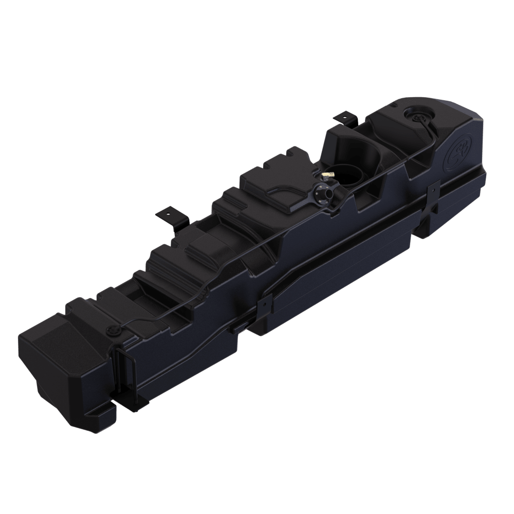 S&B 10-1012 60 Gallon High-Capacity Fuel Tank (1999-2010 Ford Powerstroke 7.3L, 6.0L, 6.4L Crew Cab & Ext Cab Long Bed) - Southern Diesel Supply