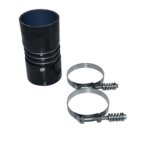 S&B 4" Silicone Coupler with Clamps - Southern Diesel Supply