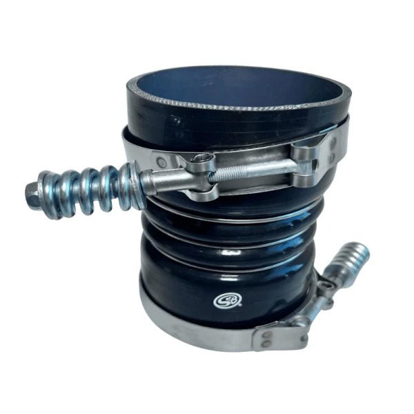 S&B 4" Silicone Coupler with Clamps - Southern Diesel Supply