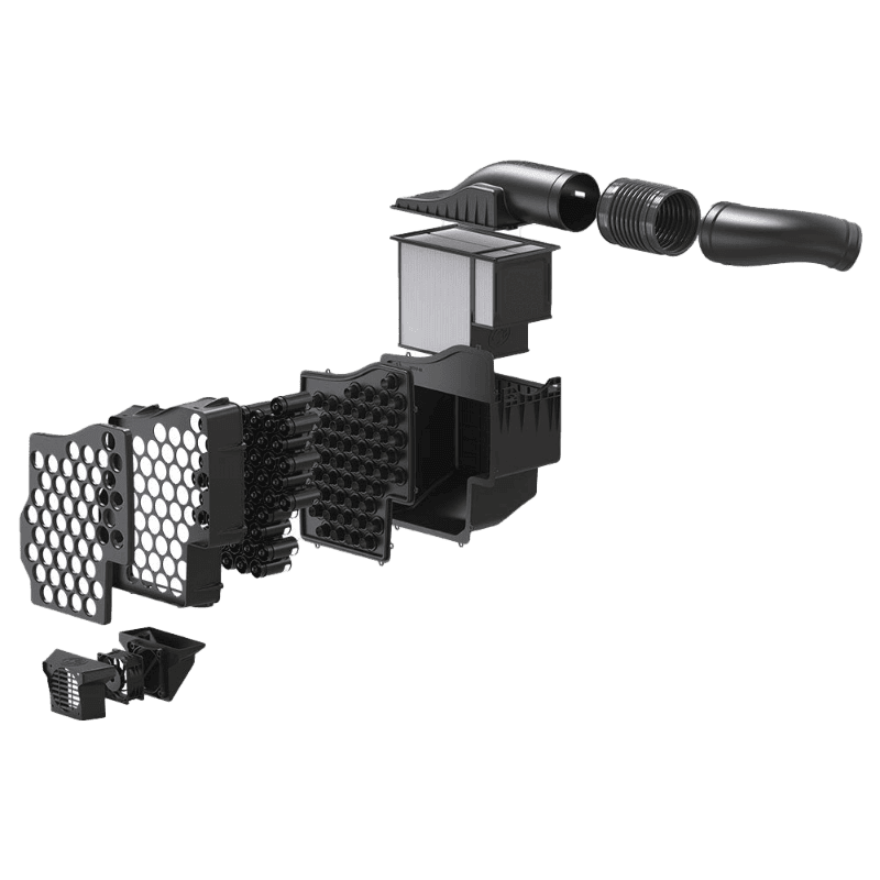 S&B 75-7001 Truck Particle Separator (2017-2019 Ford Powerstroke 6.7L) - Southern Diesel Supply