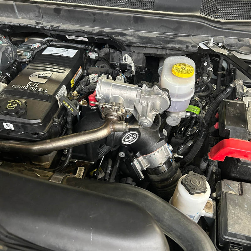 S&B 76 - 1012 Intake Elbow (2019 - 2024 Cummins) - Southern Diesel Supply