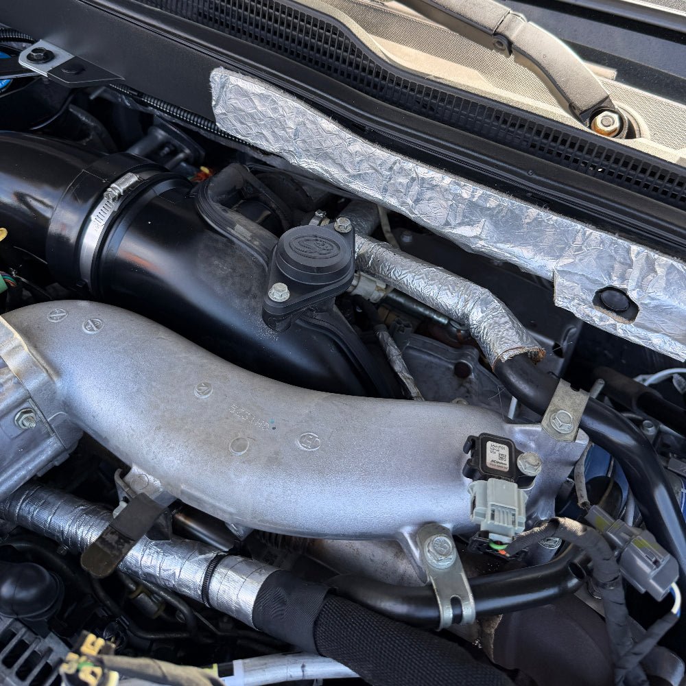 S&B 82-1009 Resonator Delete (2011-2016 6.6L Duramax LML) - Southern Diesel Supply