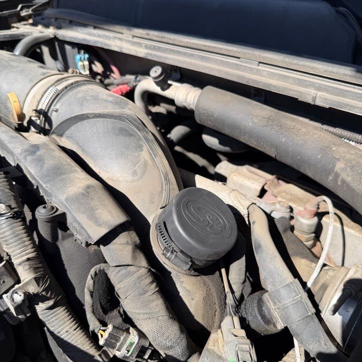 S&B 82-1010 Resonator Delete Cap (2001-2010 Duramax) - Southern Diesel Supply