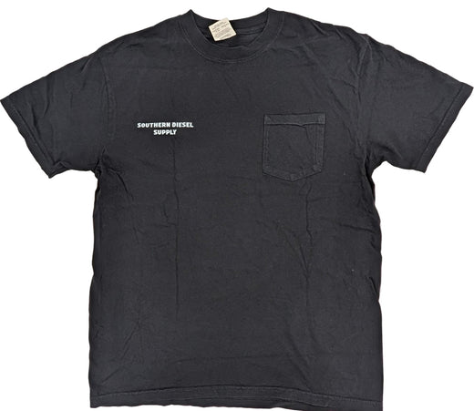 Southern Diesel Supply | Classic Black & White Pocket Tee | Diesel Truck Part