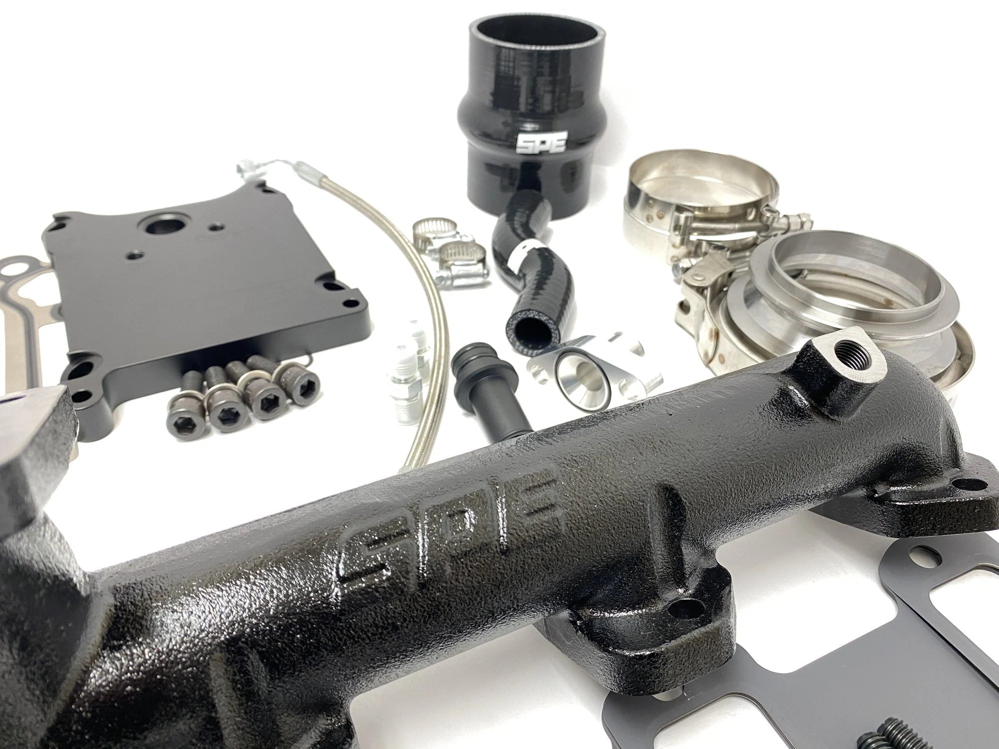 SPE Motorsport Emperor Turbo & Intake Piping Kit Ultimate Turbo System Bundle (2020+ Power Stroke) - Southern Diesel Supply