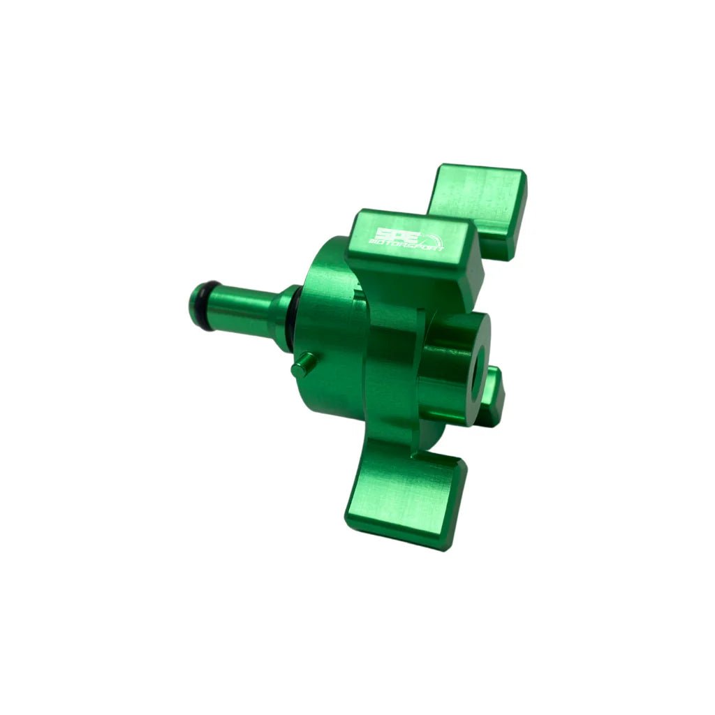 SPE Motorsport S100102 Gen - 2 Billet Fuel Drain Valve (2017 - 2026 Power Stroke) - Southern Diesel Supply