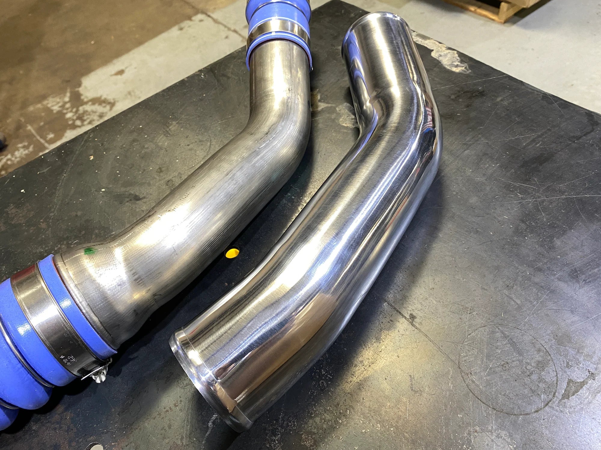 SPE Motorsport S100117 Hot Side Intercooler Pipe (Fits All Year Non - HO Trucks 2011 - 2025 Power Stroke) - Southern Diesel Supply