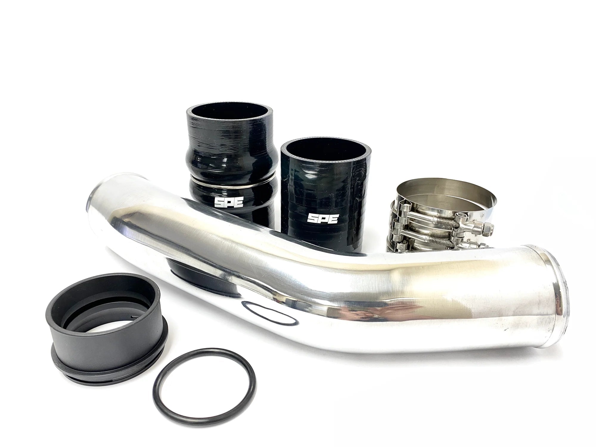 SPE Motorsport S100117 Hot Side Intercooler Pipe (Fits All Year Non - HO Trucks 2011 - 2025 Power Stroke) - Southern Diesel Supply