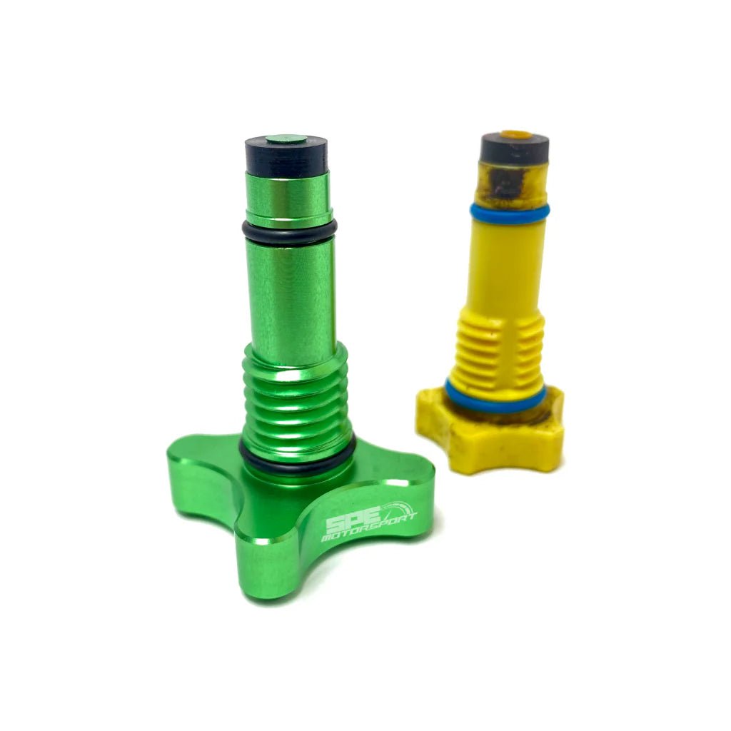 SPE Motorsport S100150 Billet Fuel Drain Valve (2011 - 2016 Power Stroke) - Southern Diesel Supply