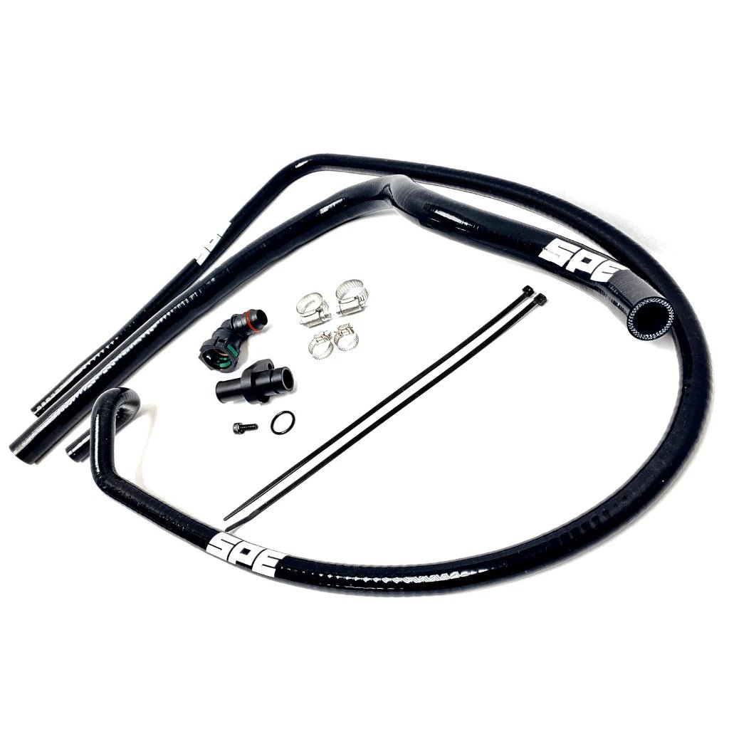SPE Motorsport S100163 Coolant Hose Reroute Kit (2011 - 2026 Power Stroke) - Southern Diesel Supply
