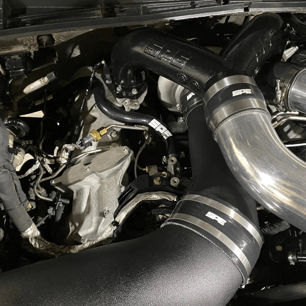 SPE Motorsport S100163 Coolant Hose Reroute Kit (2011 - 2026 Power Stroke) - Southern Diesel Supply