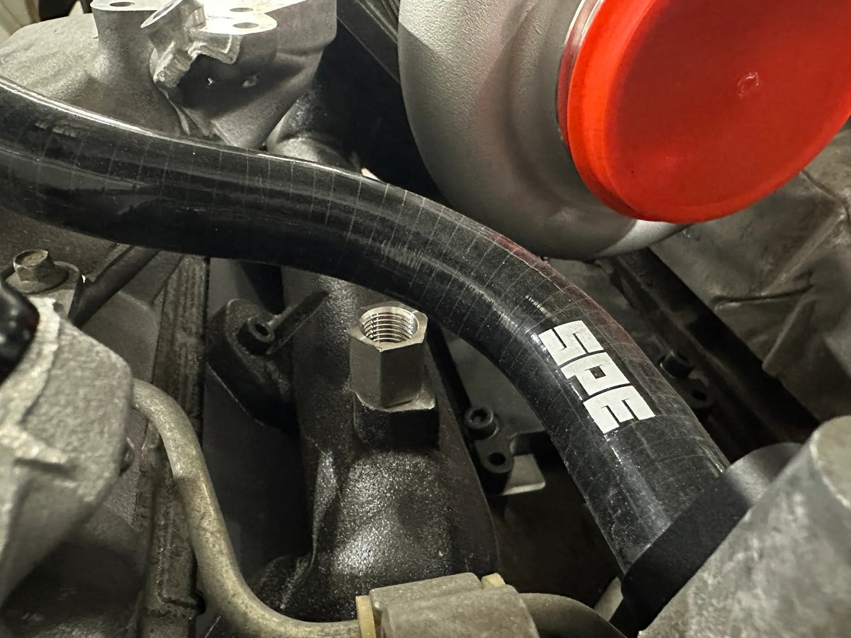 SPE Motorsport S100219 EGT Sensor Adapter - 1/8th NPT (2011 - 2025 Power Stroke) | Powerstroke - Southern Diesel Supply