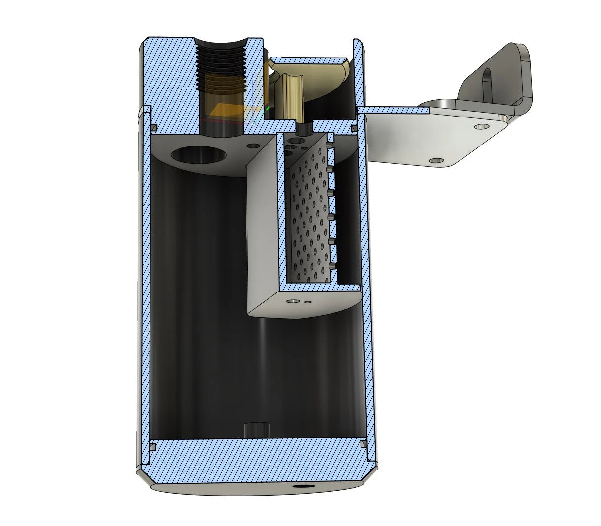 SPE Motorsport S100230 External CCV Catch Can (2011+Power Stroke) - Southern Diesel Supply