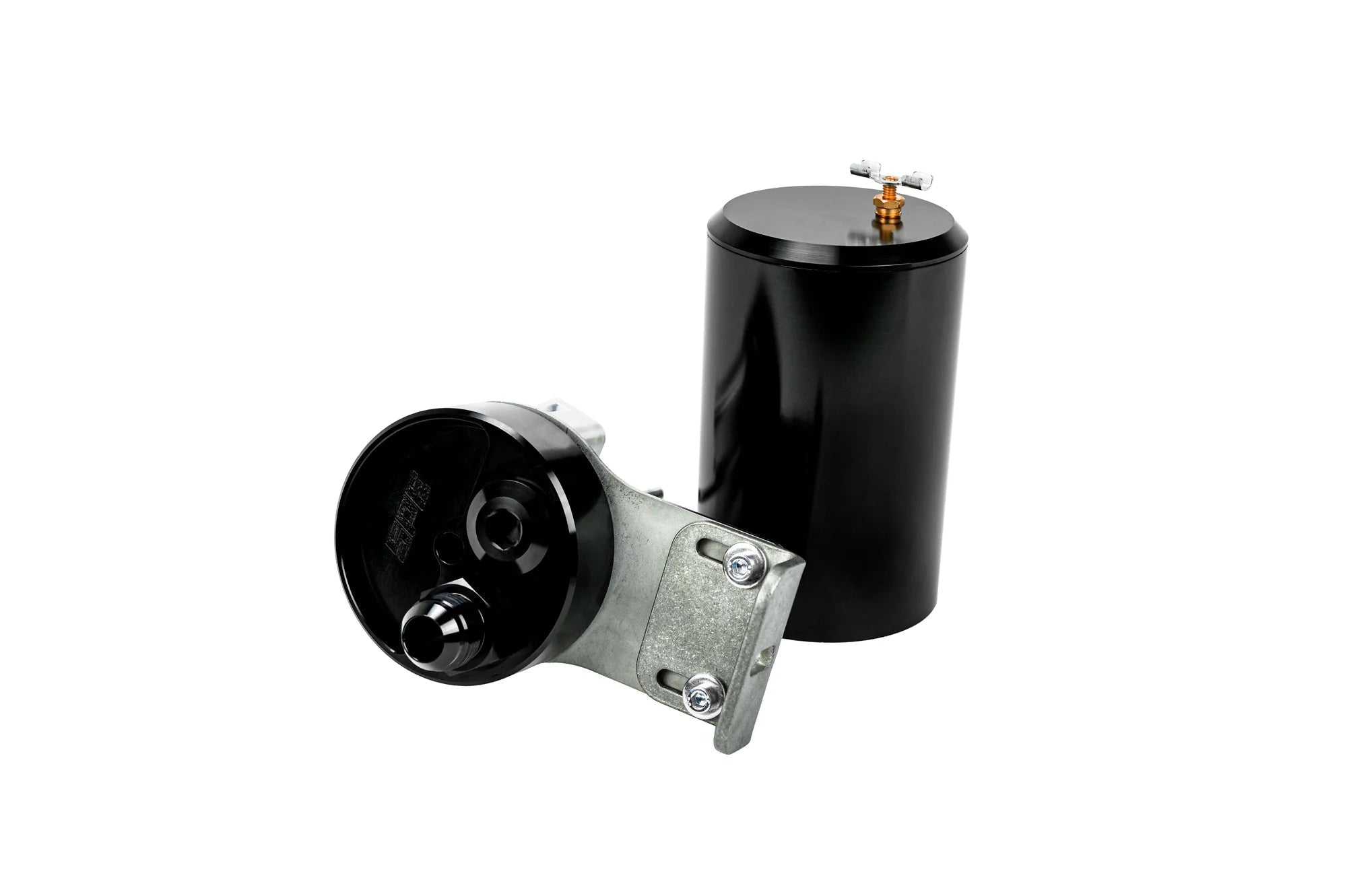 SPE Motorsport S100230 External CCV Catch Can (2011+Power Stroke) - Southern Diesel Supply
