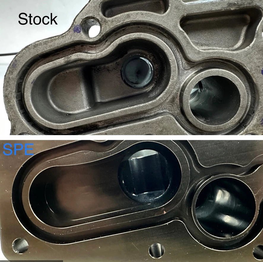 SPE Motorsport S100244 Oil Filter Housing (2023 - 2025 Power Stroke) - Southern Diesel Supply