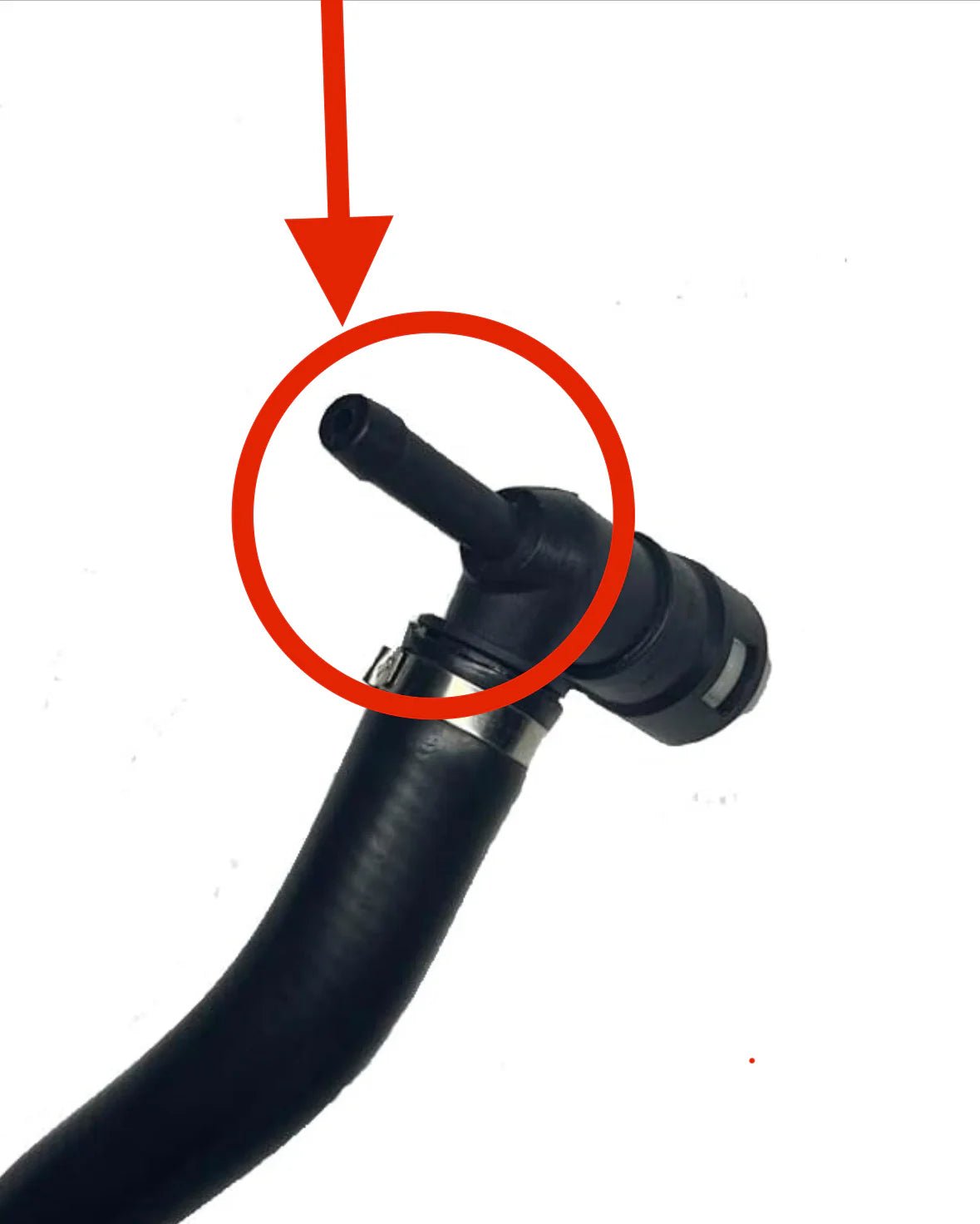 SPE Motorsport S100303 Heater Inlet Billet Top Adapter Fitting (2011 - 2024 Power Stroke) - Southern Diesel Supply