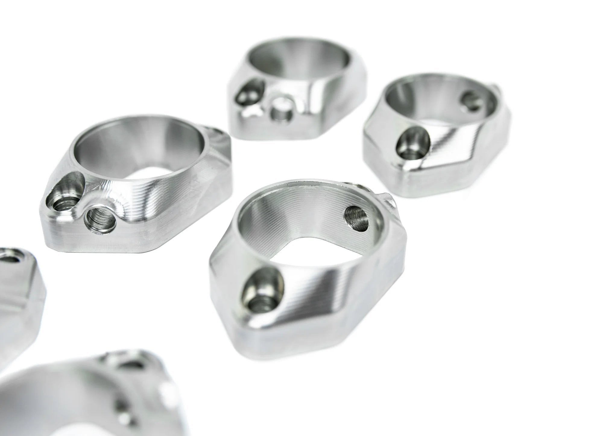 SPE Motorsport S100313 CNC Machined Exhaust Manifold Flanges with EGT (2011 - 2025 Power Stroke) | Exhaust / Emissions | Powerstroke - Southern Diesel Supply