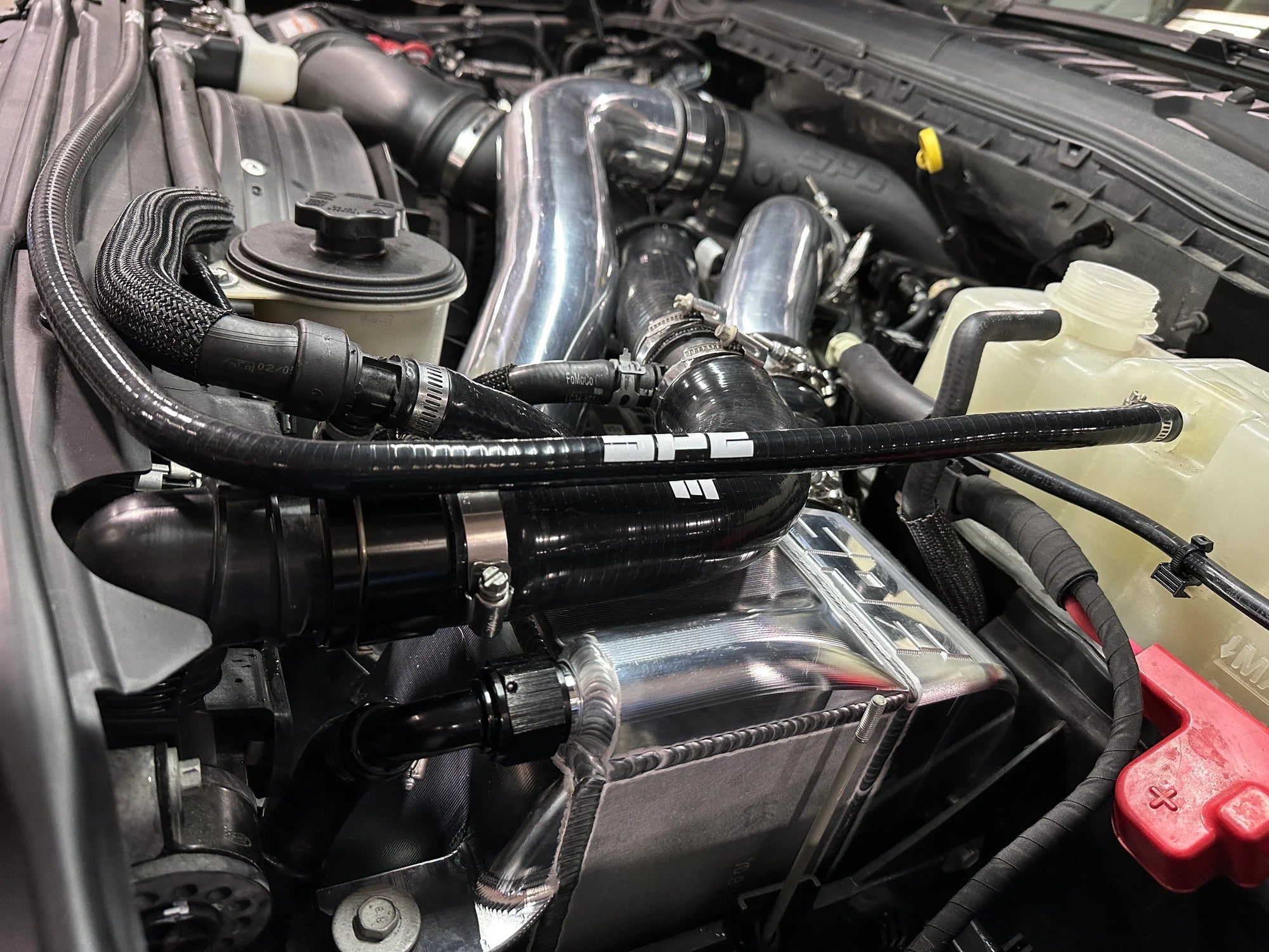 SPE S100184 Motorsport Booklung Billet Intercooler (2011 - 2026 Power Stroke) - Southern Diesel Supply
