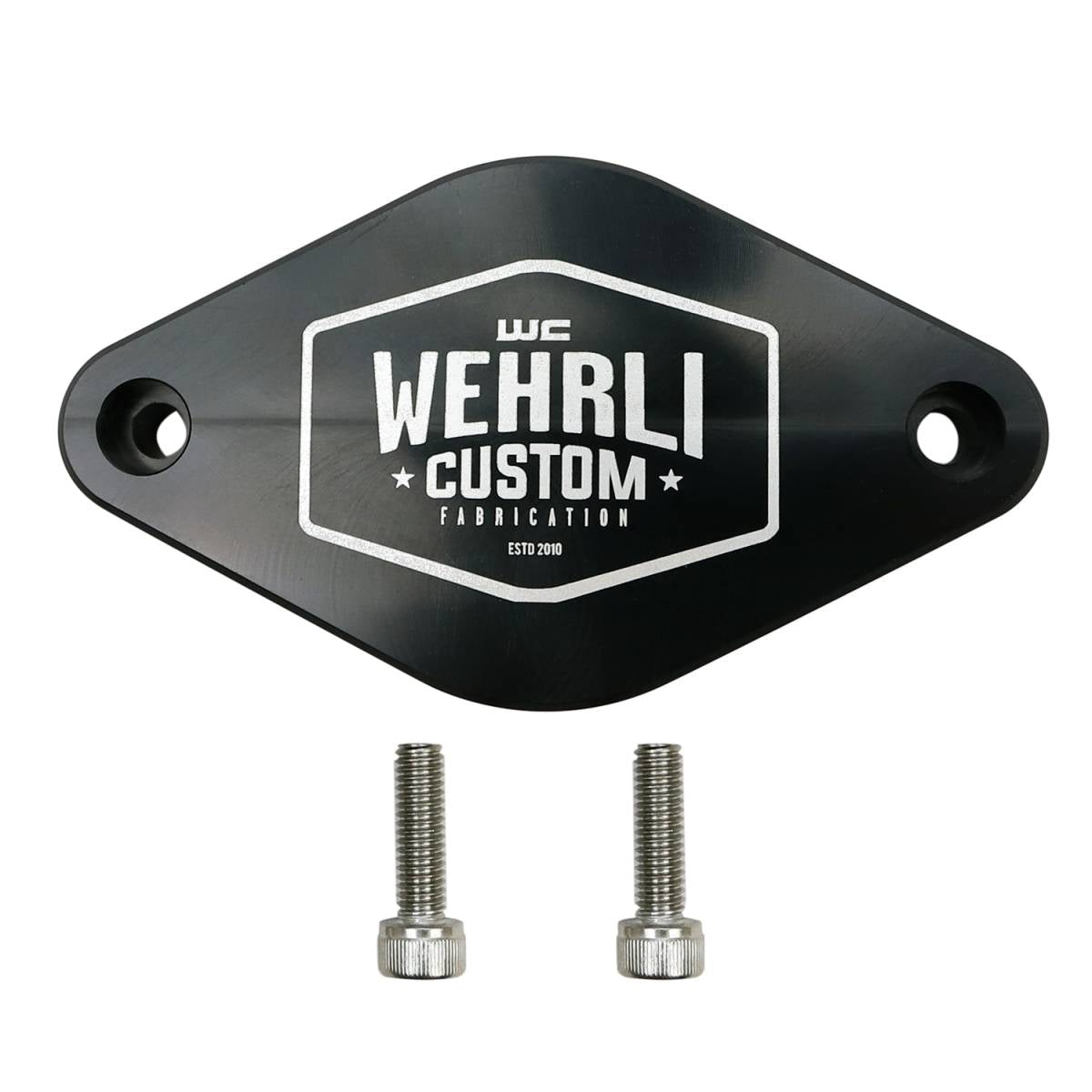 WCFAb WCF100096 LML Duramax Turbo Resonator Billet Plate - Southern Diesel Supply