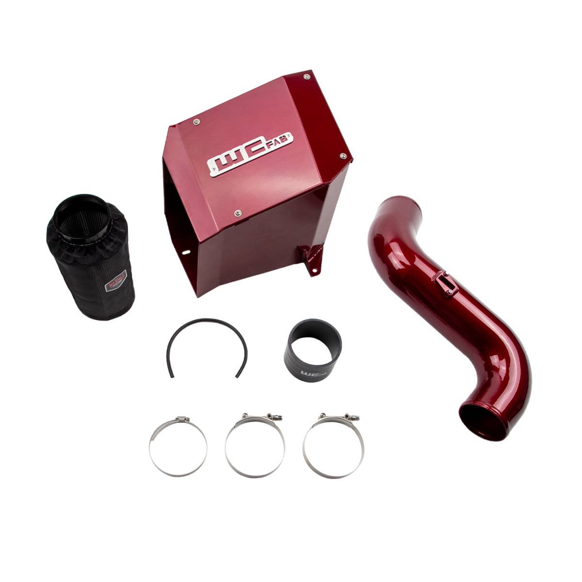 WCFab WCF100193 LMM Duramax 4" Intake Kit With Air Box - Southern Diesel Supply