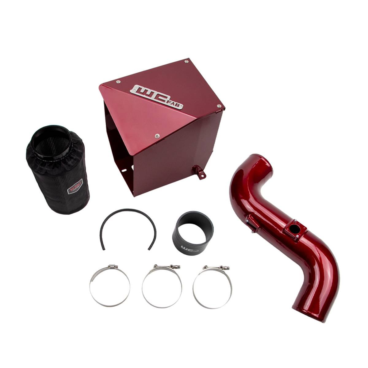 WCFab WCF100194 LML Duramax 4" Intake Kit With Air Box - Southern Diesel Supply