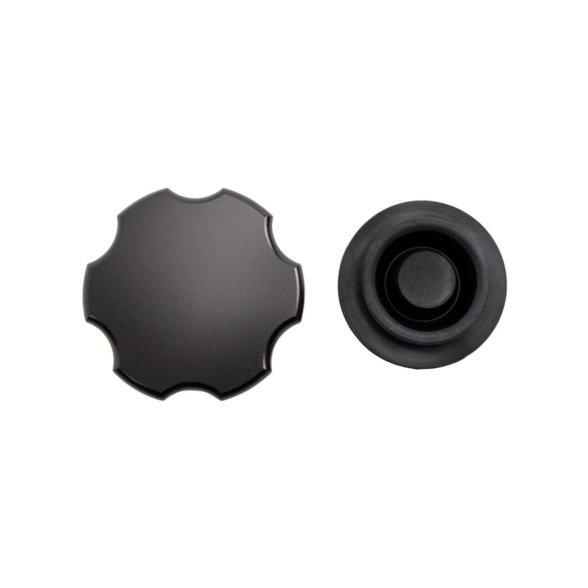 WCFab WCF100216 Billet Aluminum Brake Master Cylinder Cap, Black Anodized (2001 - 2024 Duramax) - Southern Diesel Supply