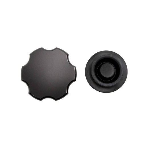 WCFab WCF100216 Billet Aluminum Brake Master Cylinder Cap, Black Anodized (1999-2024 GM 1500/2500/3500)