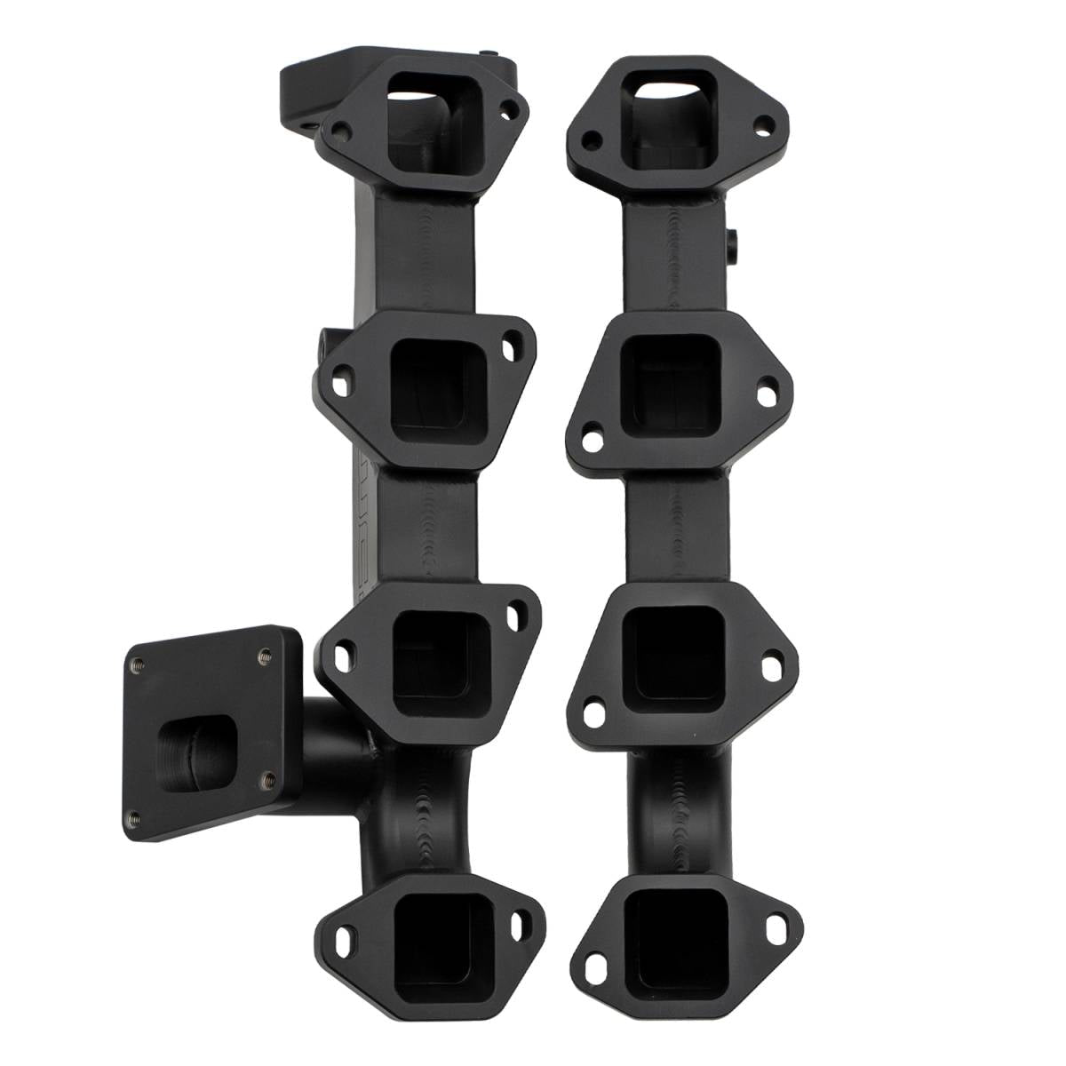 WCFab WCF100226 Billet Exhaust Manifold & 2" Stainless Up Pipe Kit (2017 - 2025 Duramax) - Southern Diesel Supply