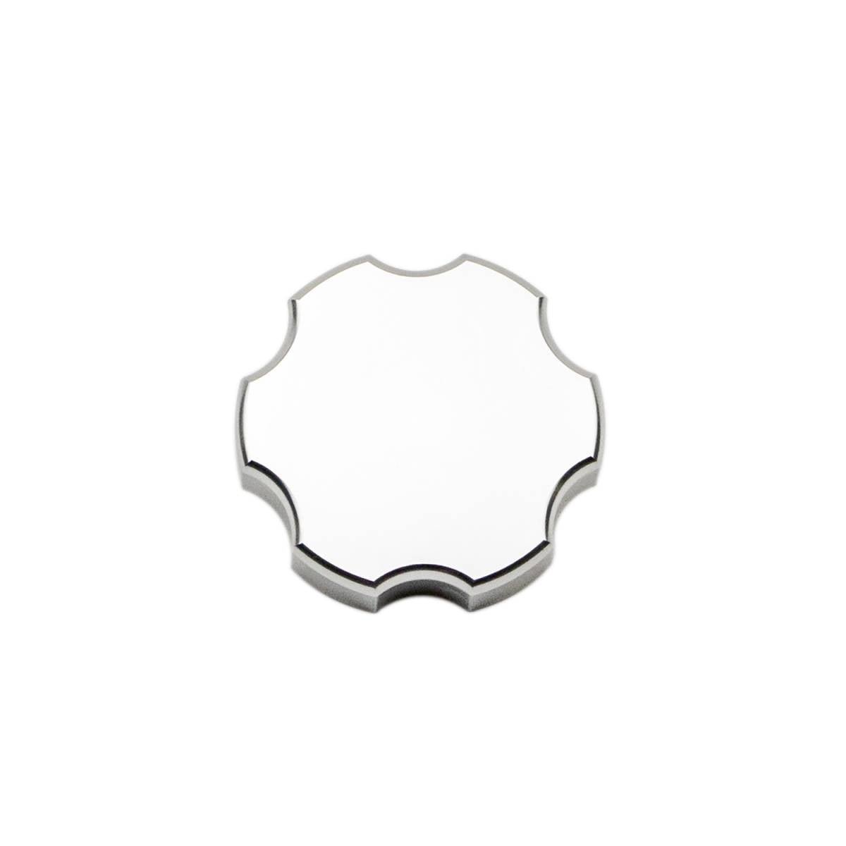 WCFab WCF100257 5.9L And 6.7L Cummins Billet Aluminum Brake Master Cylinder Cap, Clear Anodized - Southern Diesel Supply