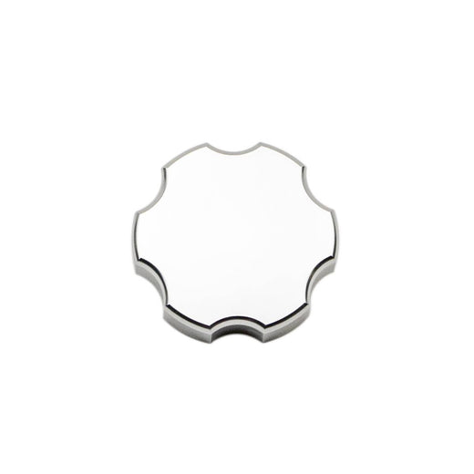 WCFab WCF100257 Billet Aluminum Brake Master Cylinder Cap, Clear Anodized (1998.5-2026 5.9/6.7L Cummins)
