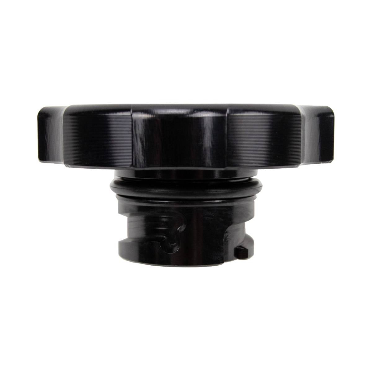WCFab WCF100289 6.7L Powerstroke Billet Aluminum Oil Fill Cap, Black Anodized (2011 - 2025 Power Stroke) - Southern Diesel Supply
