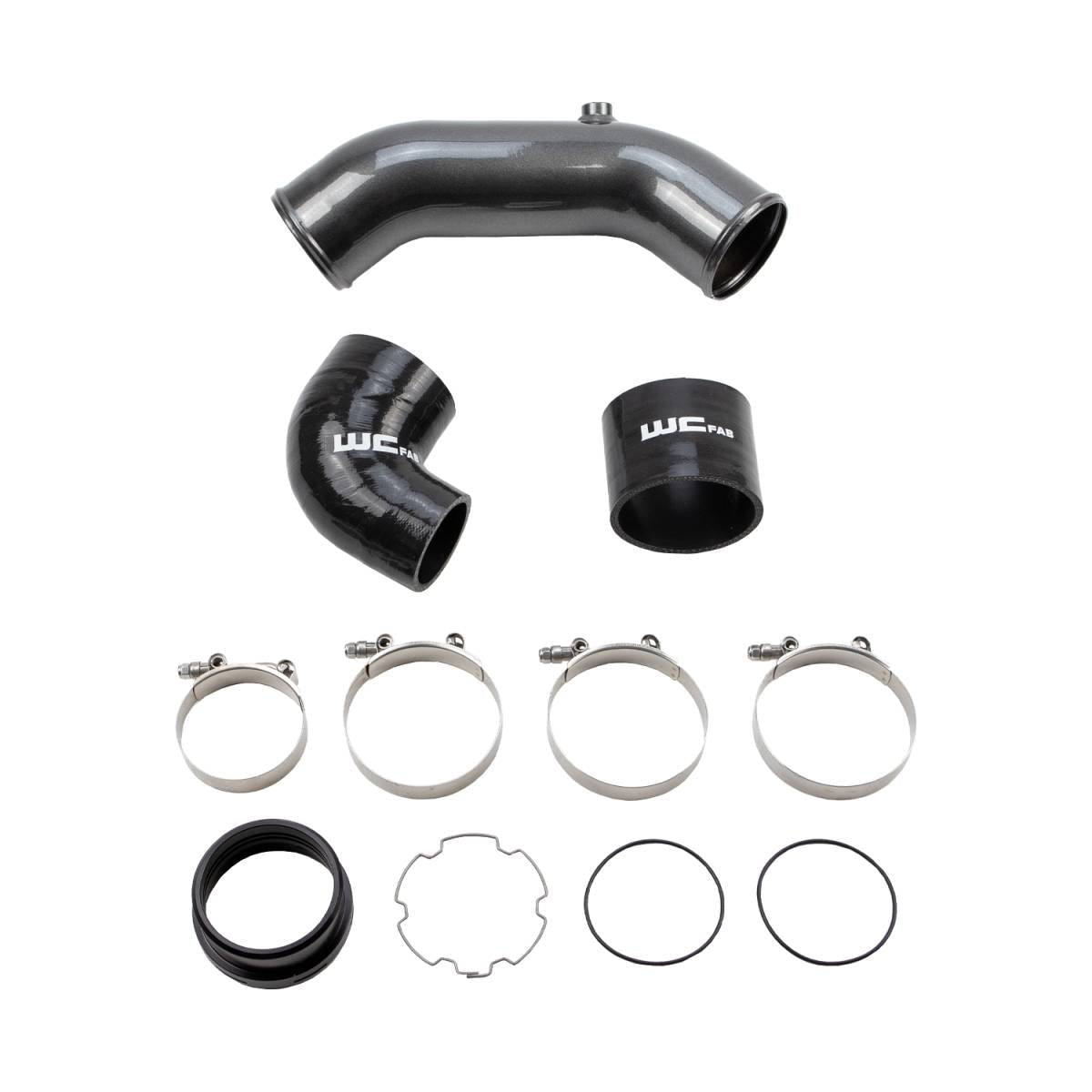 WCFab WCF100295 3.5" Cold Side Intercooler Pipe Kit (2017 - 2025 Power Stroke) - Southern Diesel Supply