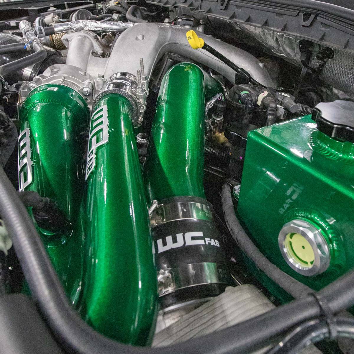 WCFab WCF100297 6.7L Powerstroke High Flow Intercooler Pipe Kit (2017 - 2026 Power Stroke) - Southern Diesel Supply
