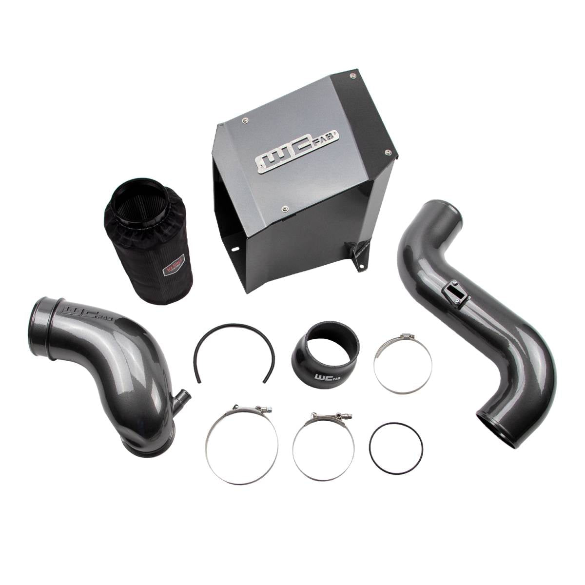 WCFab WCF100303 LMM Duramax 4" Intake Kit With Air Box Stage 2 - Southern Diesel Supply