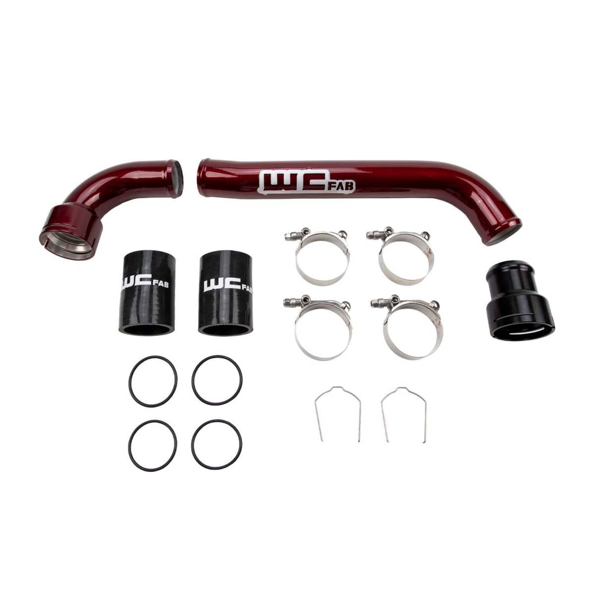 WCFab WCF100311 Upper Coolant Pipe Kit (2017 - 2025 Power Stroke) - Southern Diesel Supply