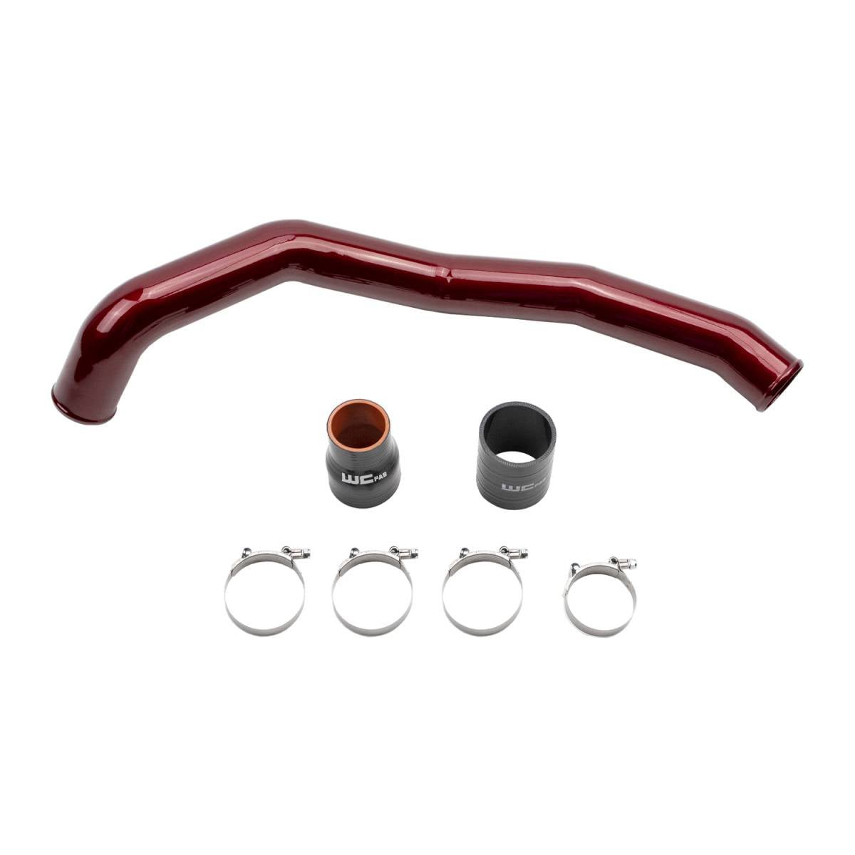WCFab WCF100349 LB7 Duramax Driver (Hot) Side 3" Intercooler Pipe Kit - Southern Diesel Supply