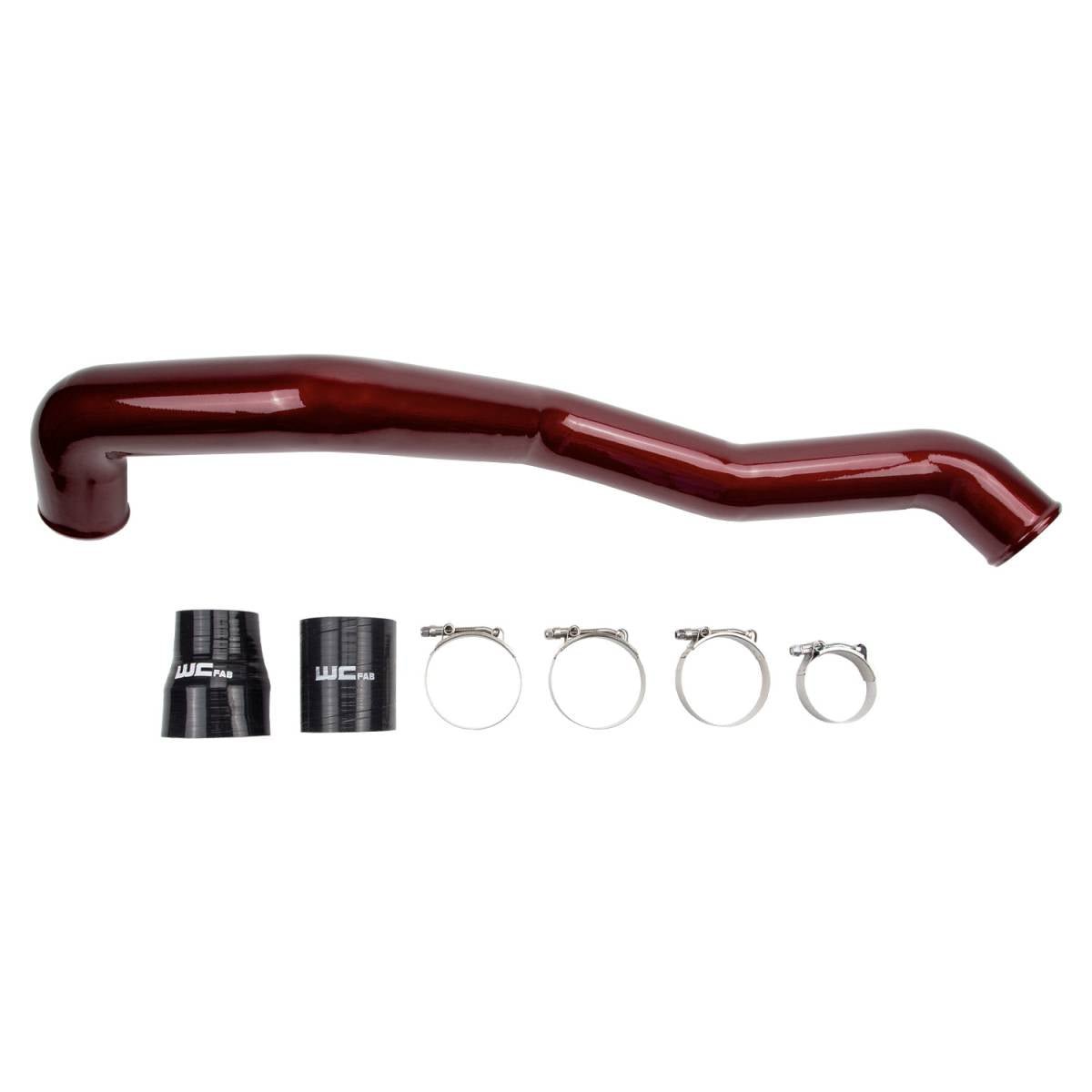 WCFab WCF100353 LML Duramax Driver (Hot) Side 3" Intercooler Pipe - Southern Diesel Supply